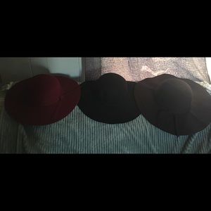 COPY - Big Brim Wool Felt Floppy Hats